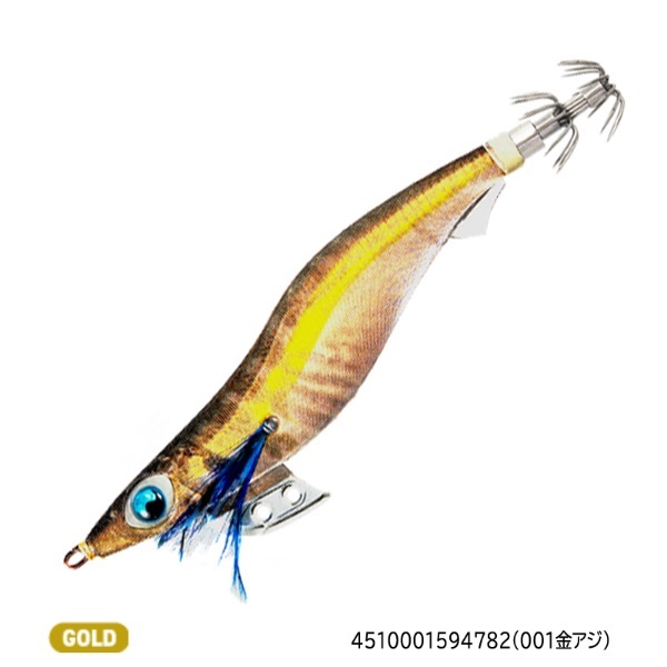 エギ王K 3.5 スーパーシャロータイプ(001金アジ)